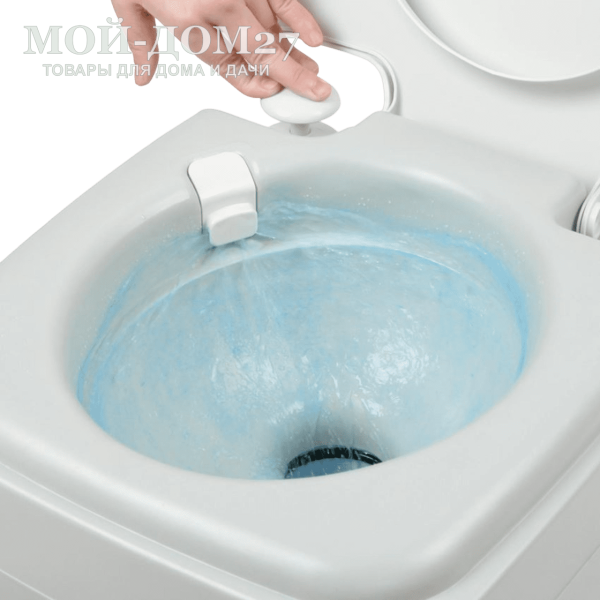 Биотуалет СНН 3120Т | Мой-Дом27 | Переносной Биотуалет емкостью <b>верхнего бака 10 л.</b>, <b>нижнего бака 20 л.</b><br>
 Идеальный вариант для семьи из 2-3х человек. <br>
 Рассчитан примерно на 50 использований до полного заполнения нижнего бака.<br>
 Слив: поршневой насос<br>
 Высота сиденья: 40,8 см<br>